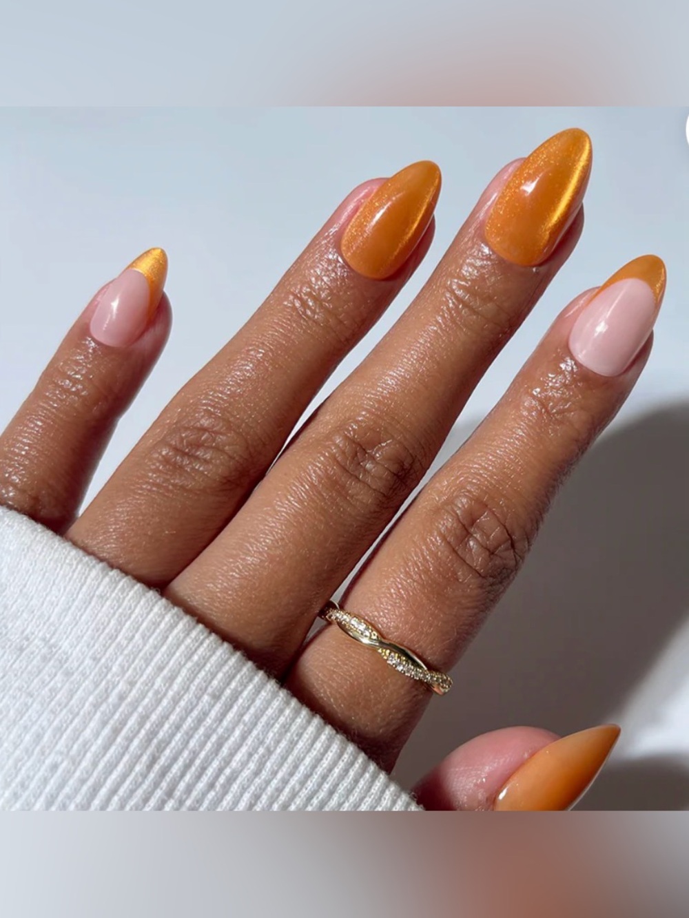 Glamnetic Press On Nails- Orange Pop